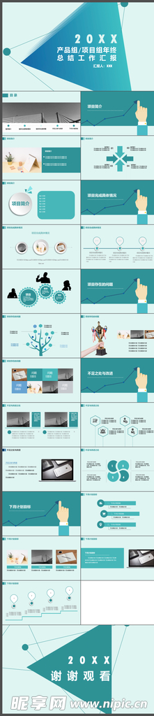 项目组年终总结工作汇报