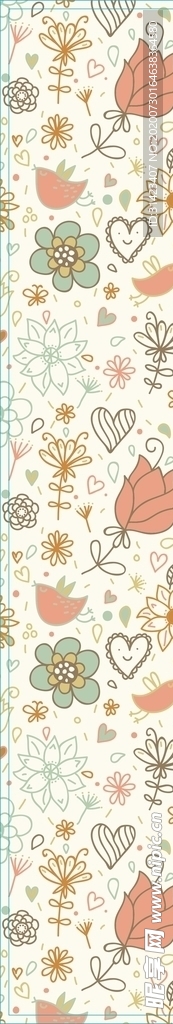 拼接无缝花背景