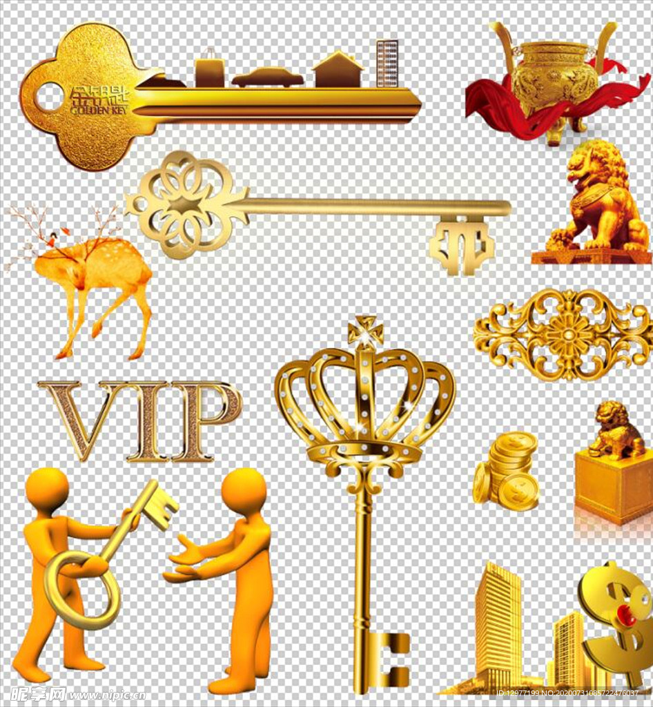 房地产 高档大气元素