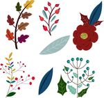 小清新花纹底纹