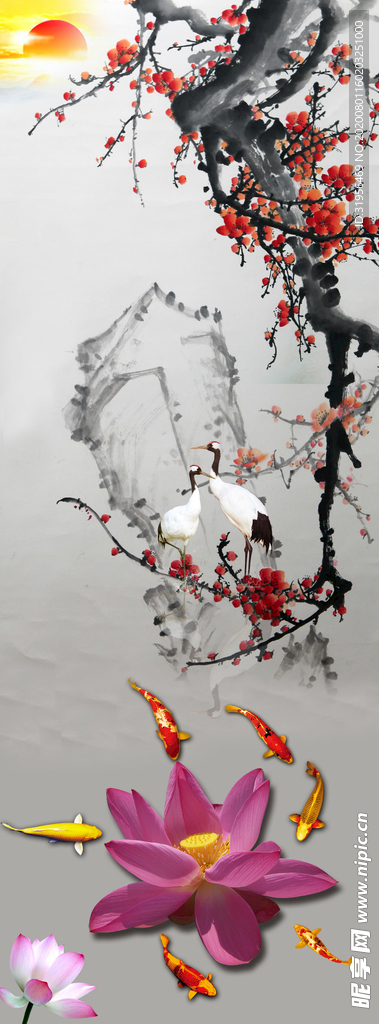 山水画 装饰画 山水风景画