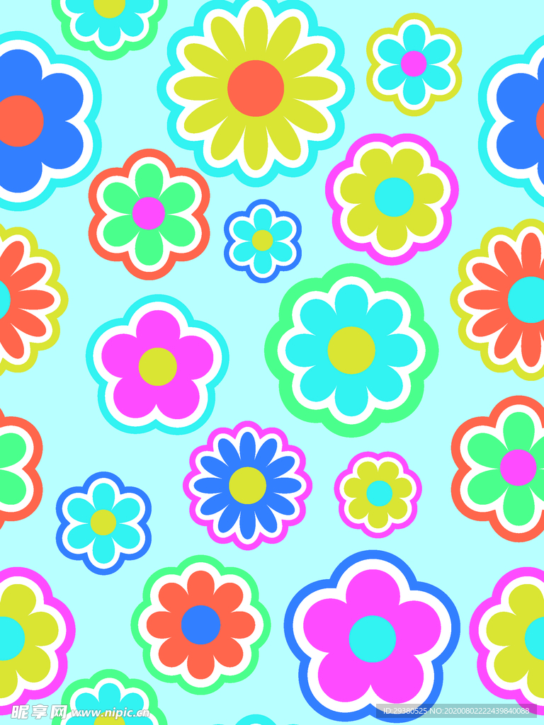 小碎花 大牌 数码 印花 花卉