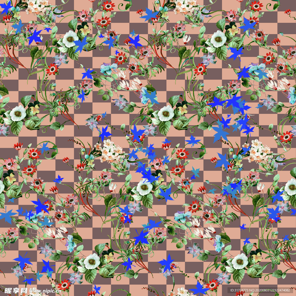 大牌 复古 数码印花 男装女装