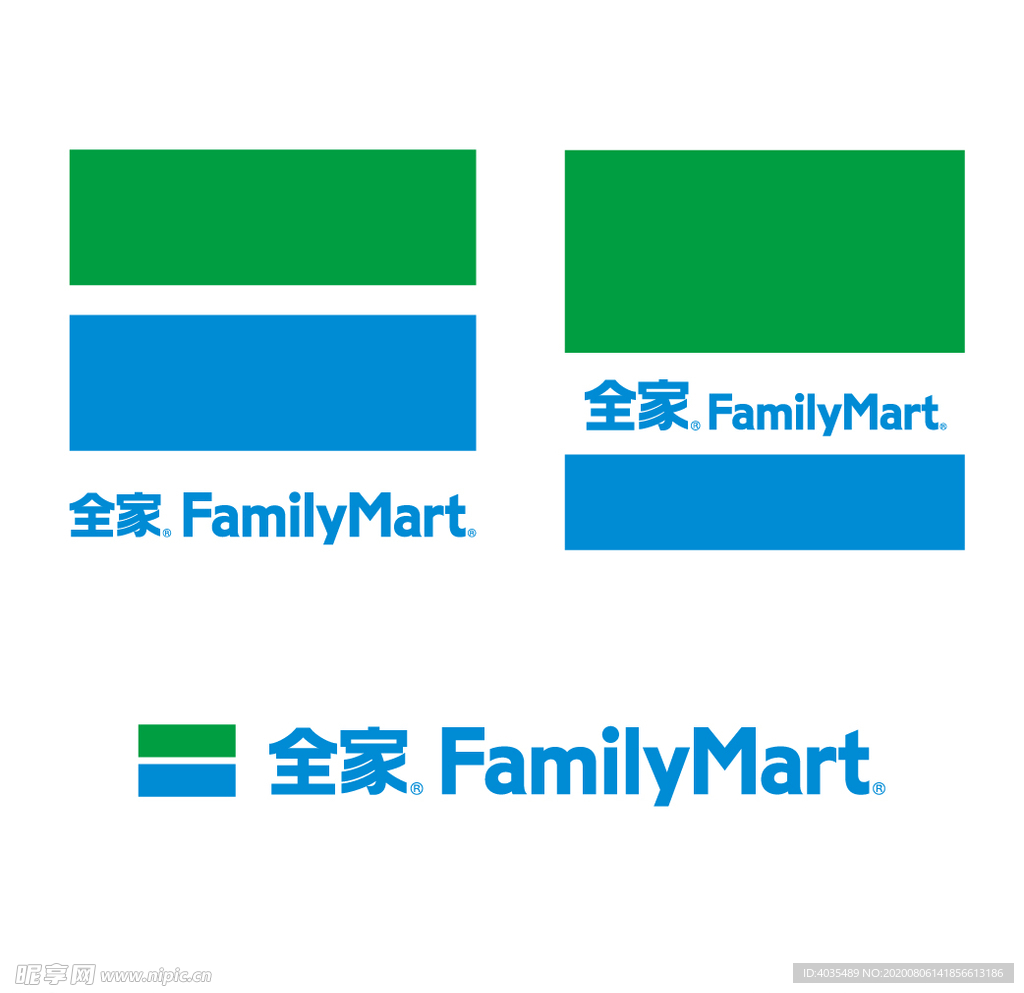 全家logo超市卖场便利店