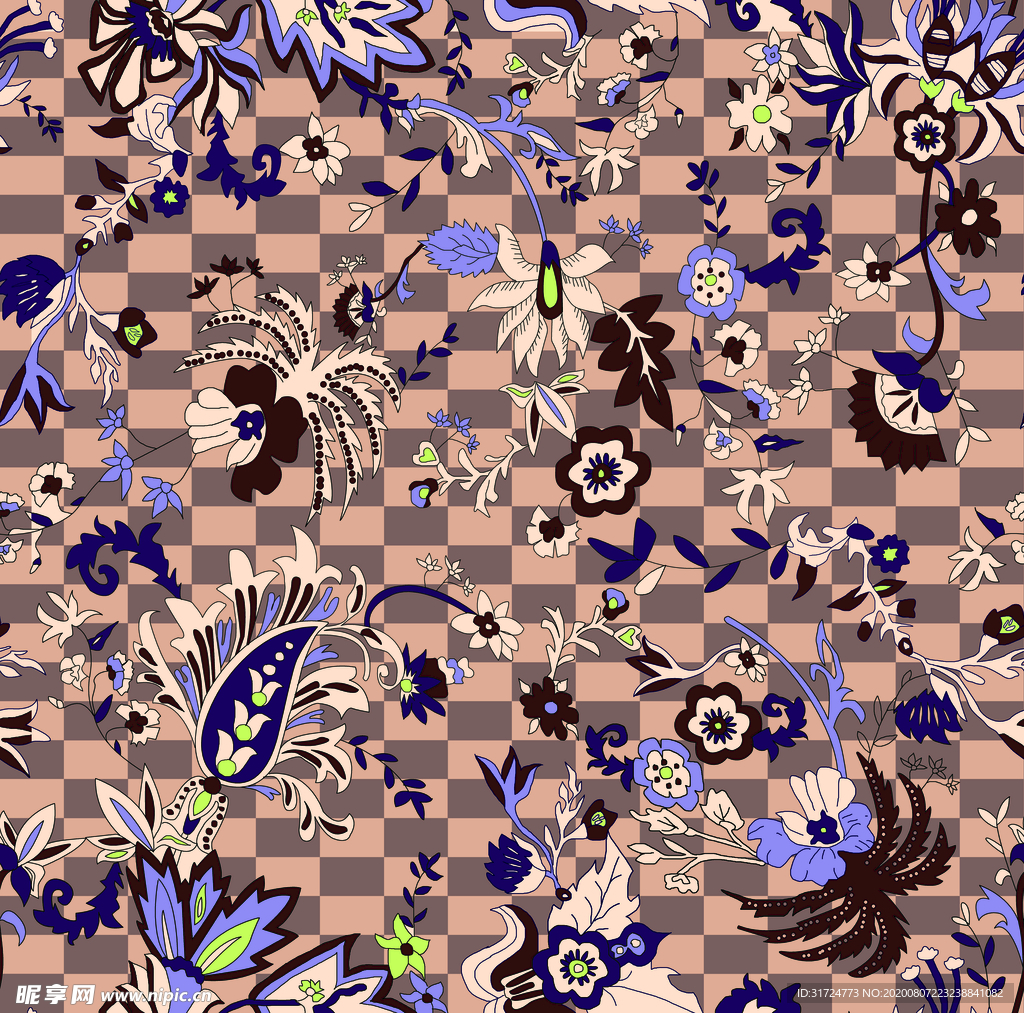 大牌 复古 数码印花 男装女装