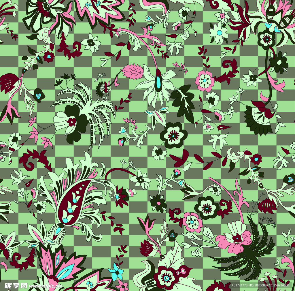 大牌 复古 数码印花 男装女装