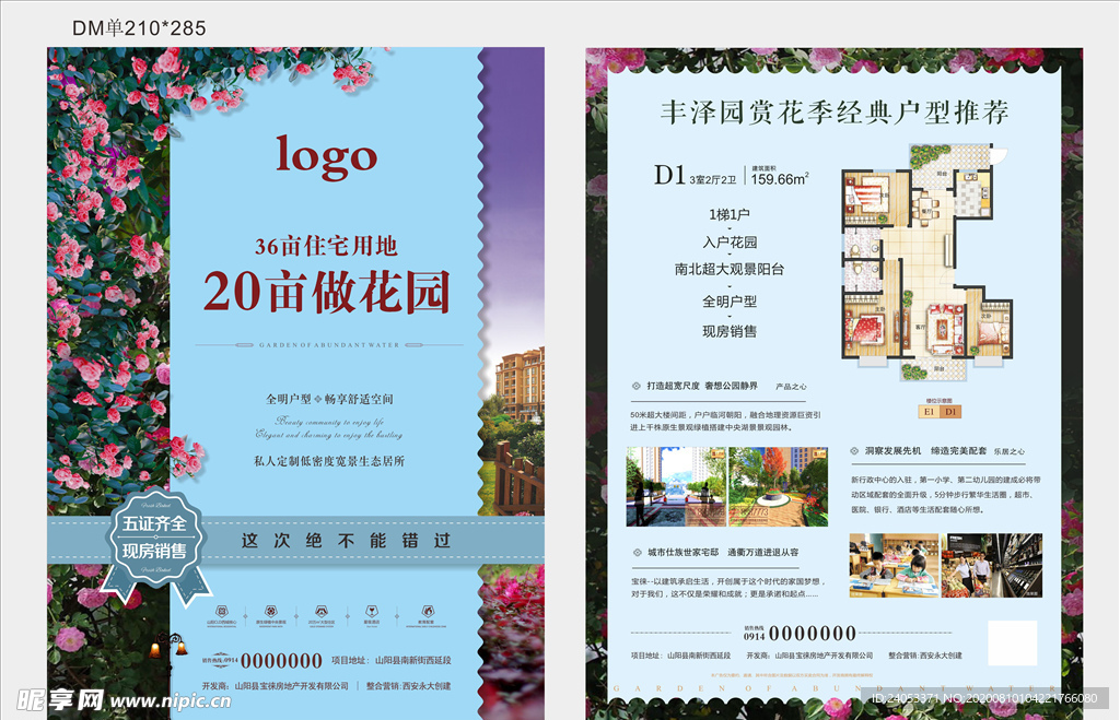 地产DM单