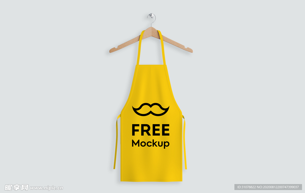 围裙样机效果图