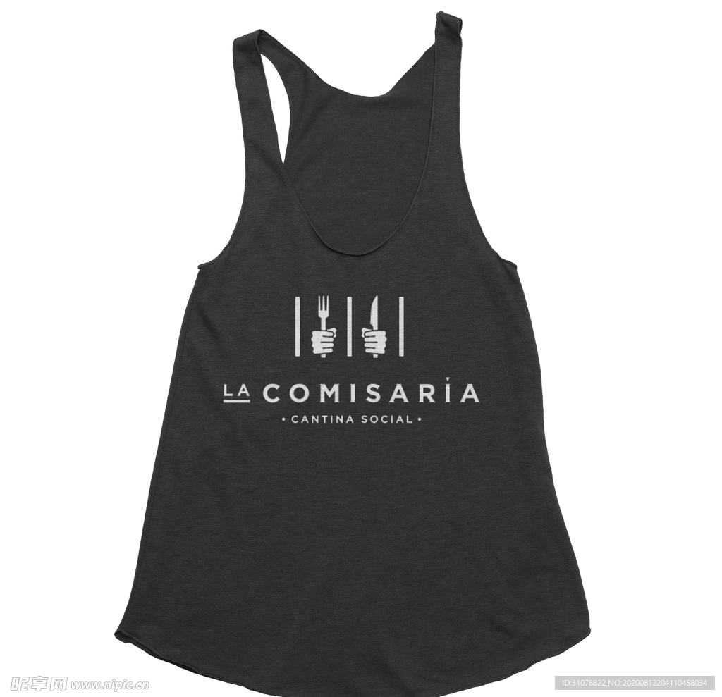 围裙样机效果图