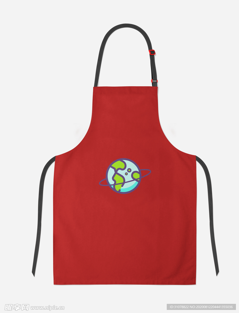 围裙样机效果图