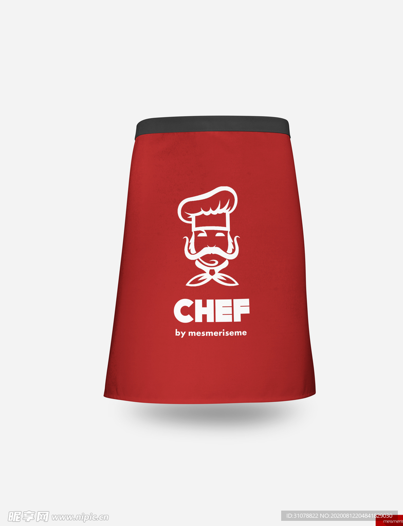 围裙样机效果图
