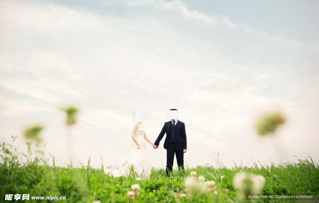 婚纱照 天空素材 天空设计 矢