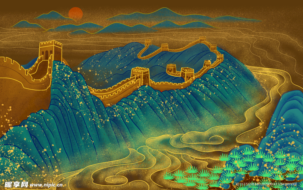 国潮海报设计图片