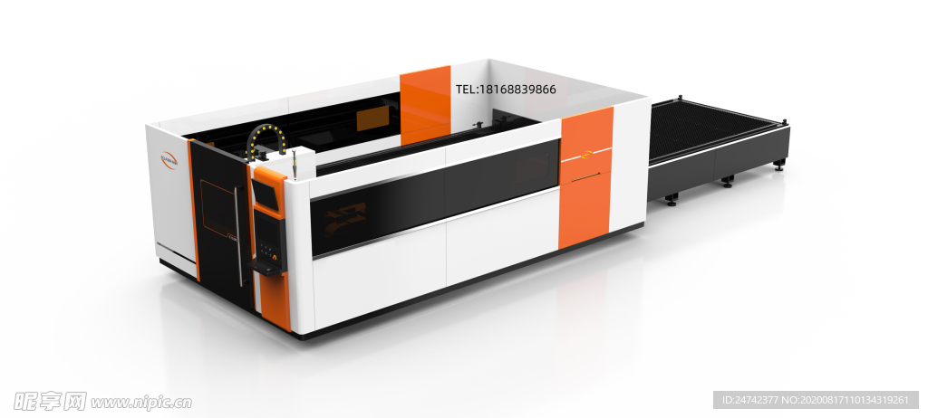 双平台交换激光切割机