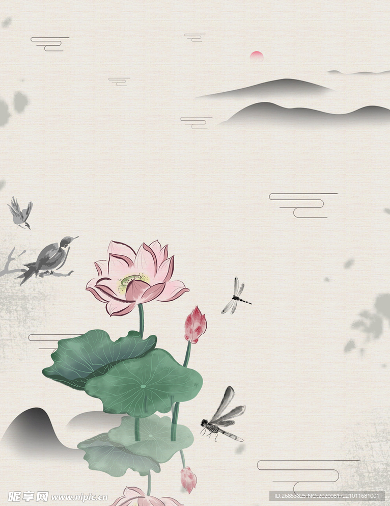 中国风海报背景