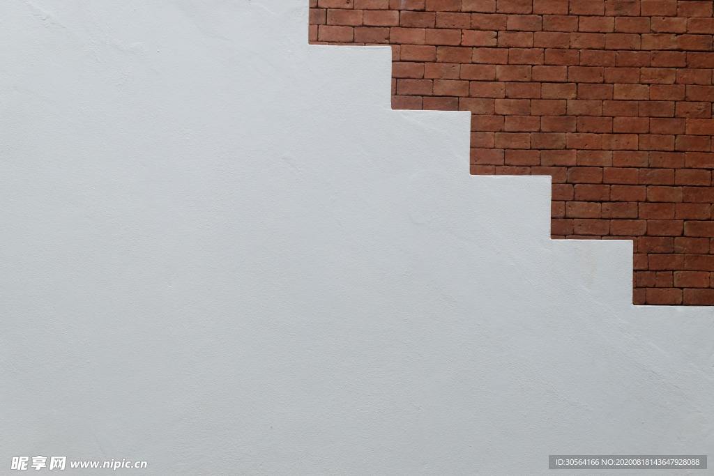 墙壁楼梯自然生态背景素材