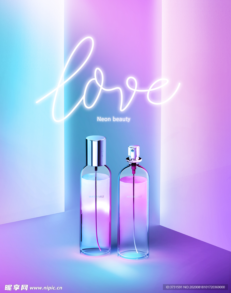 化妆品宣传海报设计