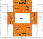 蜜桔一体箱  水果箱  精品箱