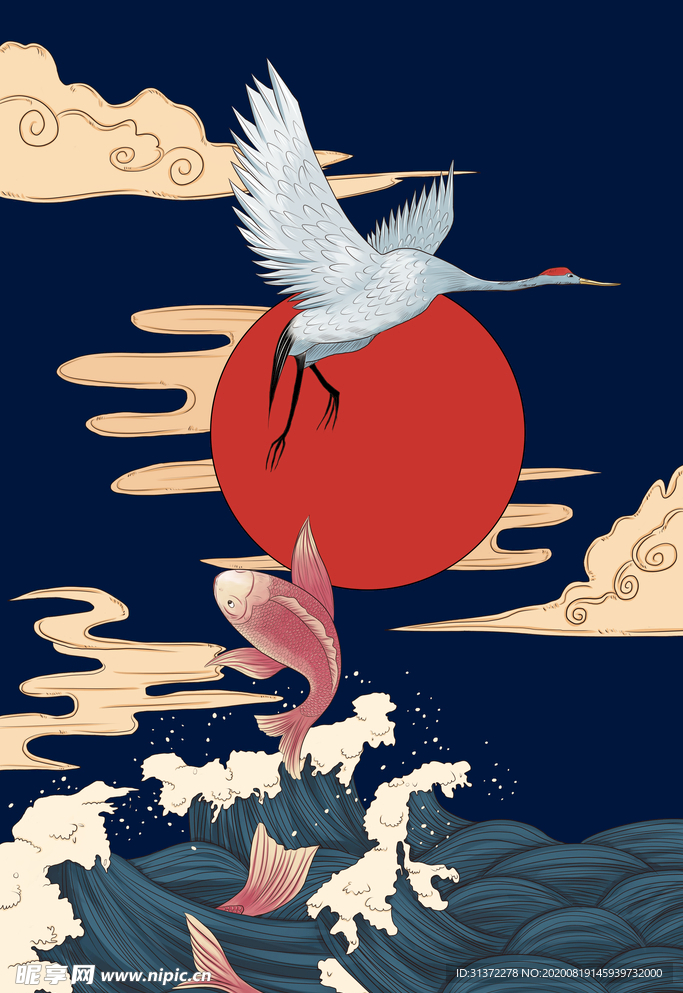 国潮海报设计图片