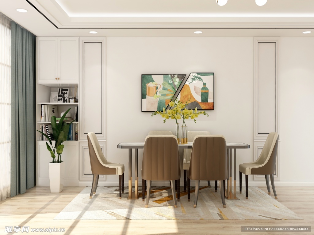 客餐厅室内效果图设计