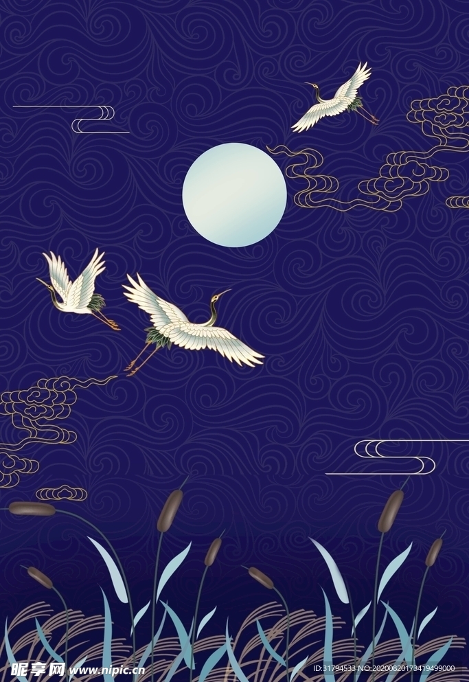 中国风海报背景