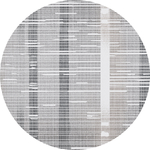 现代几何条纹印花地毯图案设计