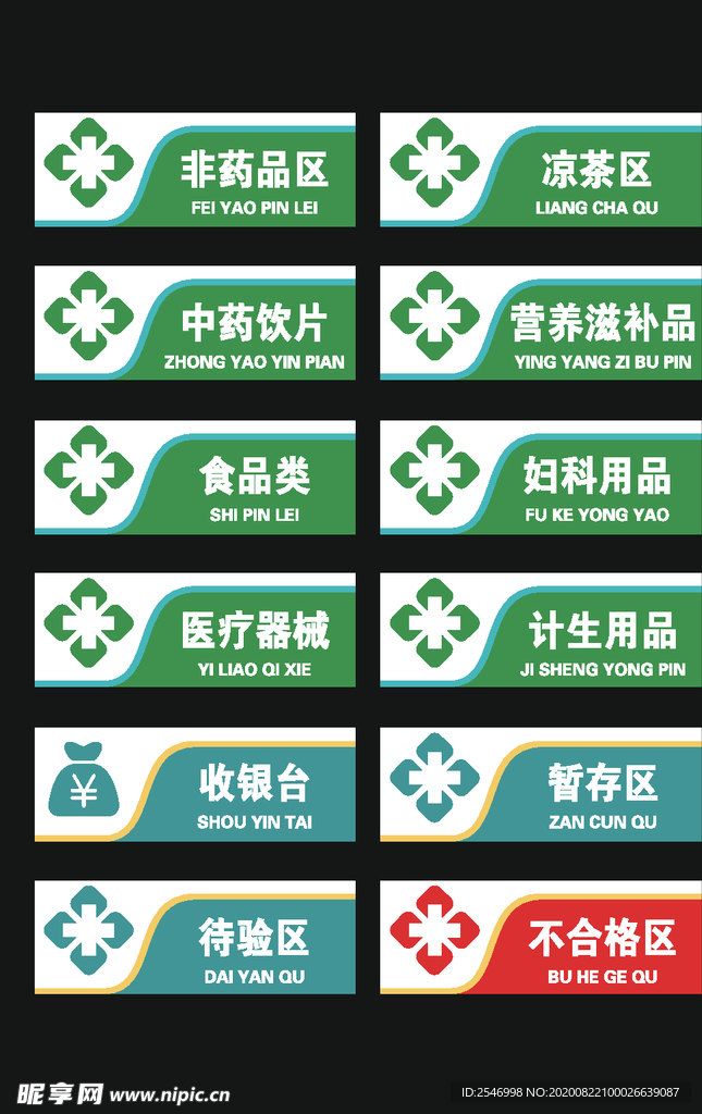 医院 vi导视指示牌