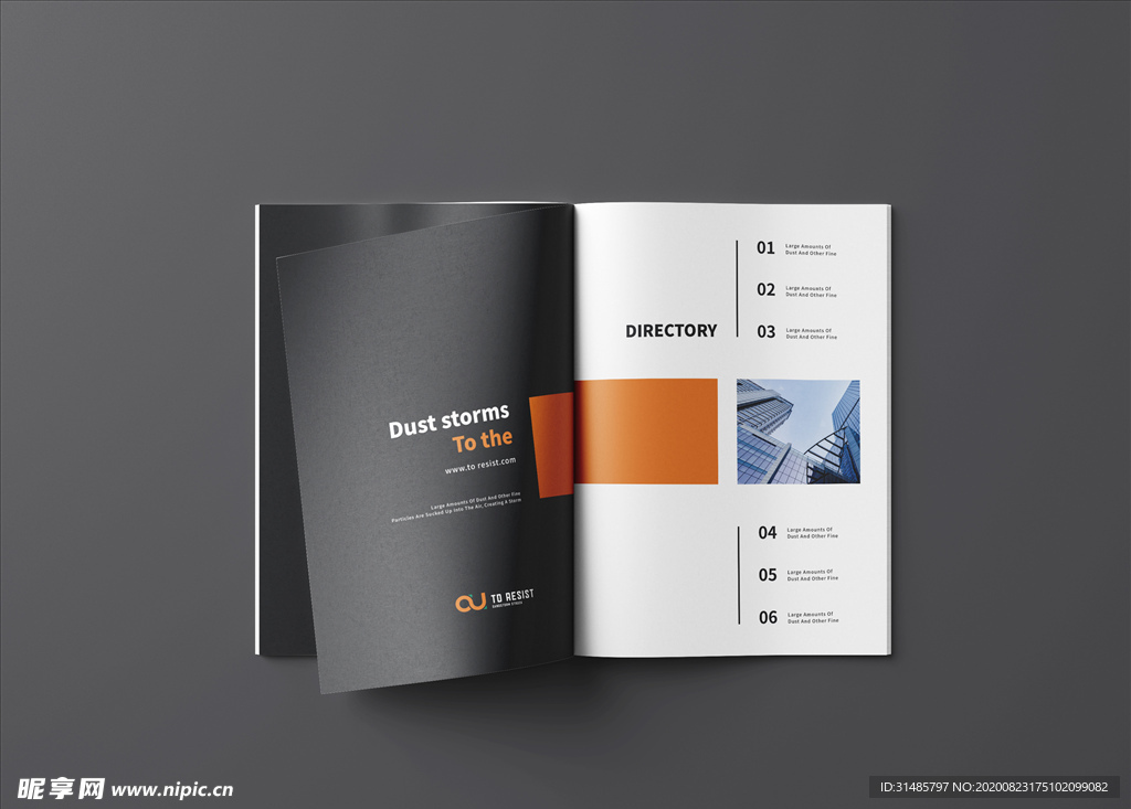 高端画册 杂志样机