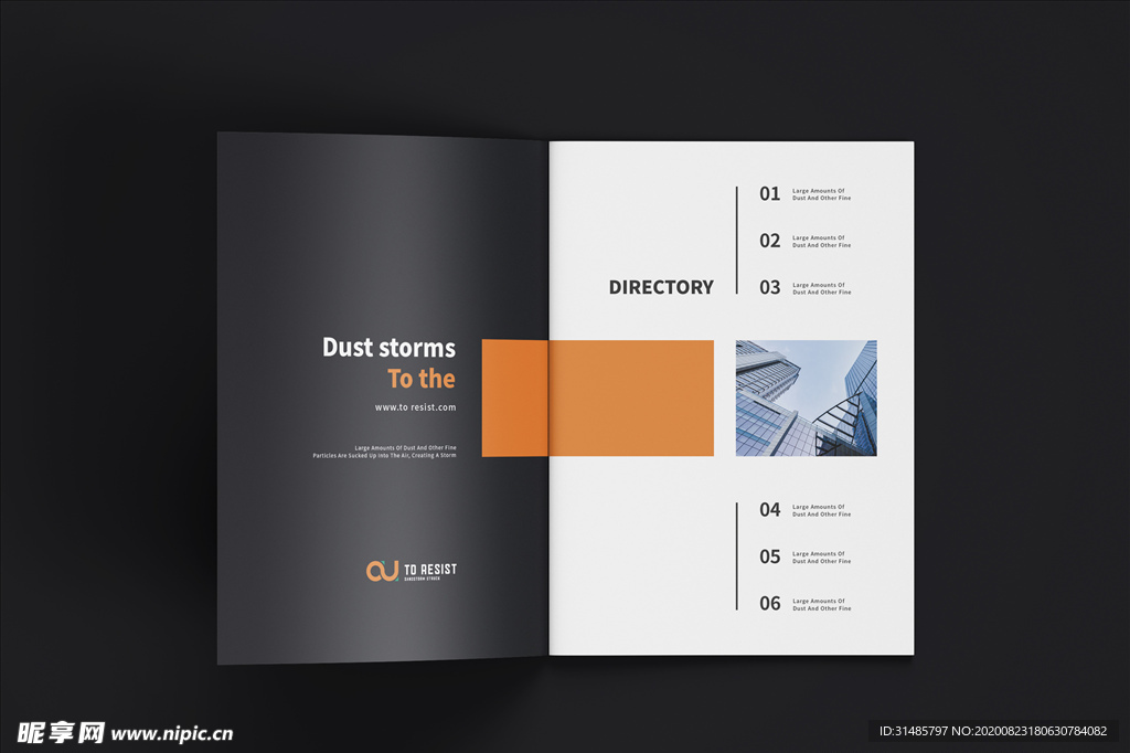 高端画册 杂志样机