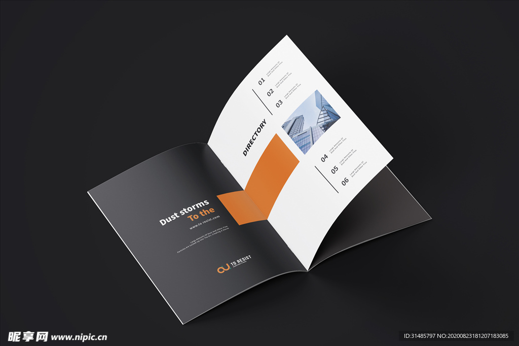 高端画册 杂志样机