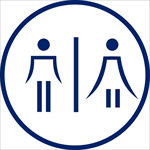 卫生间标志