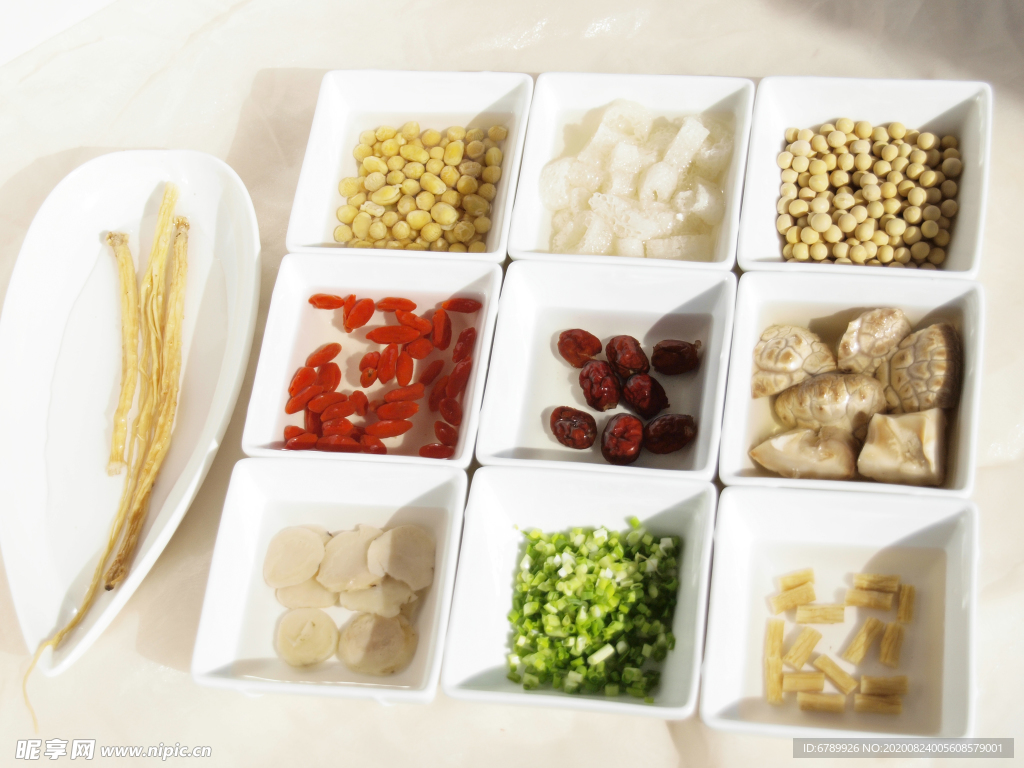 食补煲汤食材