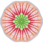 设计 防伪 超线 团花 包装