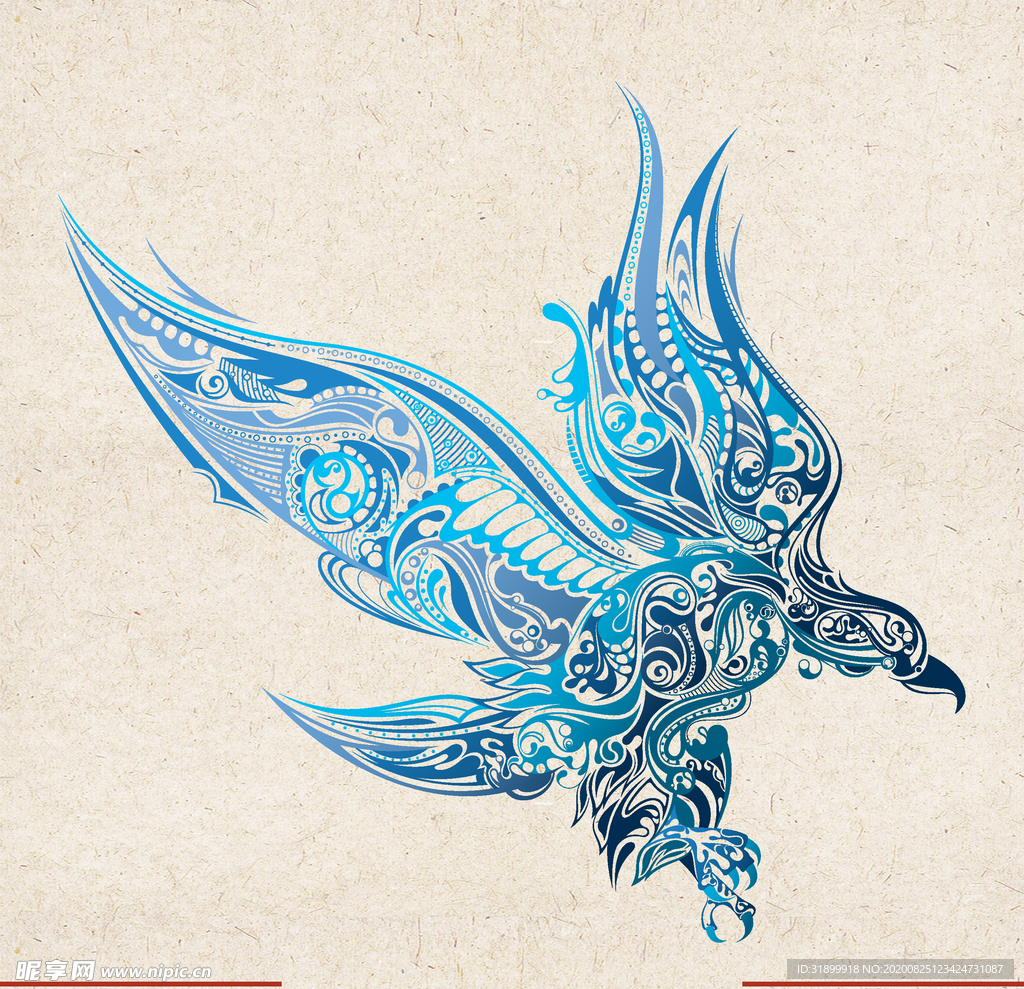 矢量动物 矢量植物 插画 手绘