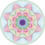 设计 防伪 超线 团花 原创