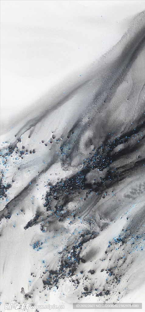 水墨画 装饰画 玄关图