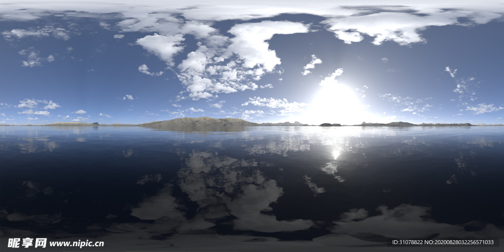 辽阔天空风景贴图