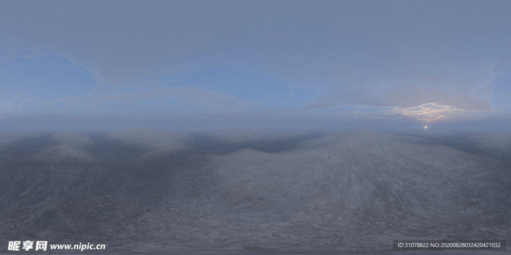 辽阔天空风景贴图