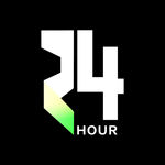 简约渐变24小时