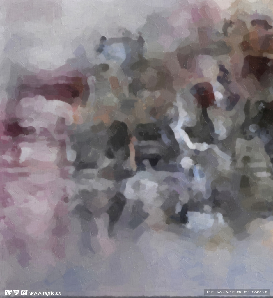 欧美装饰画抽象油画