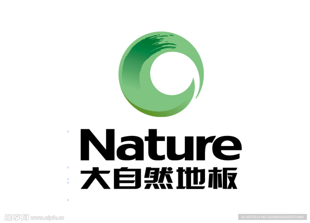 大自然地板 标志 LOGO