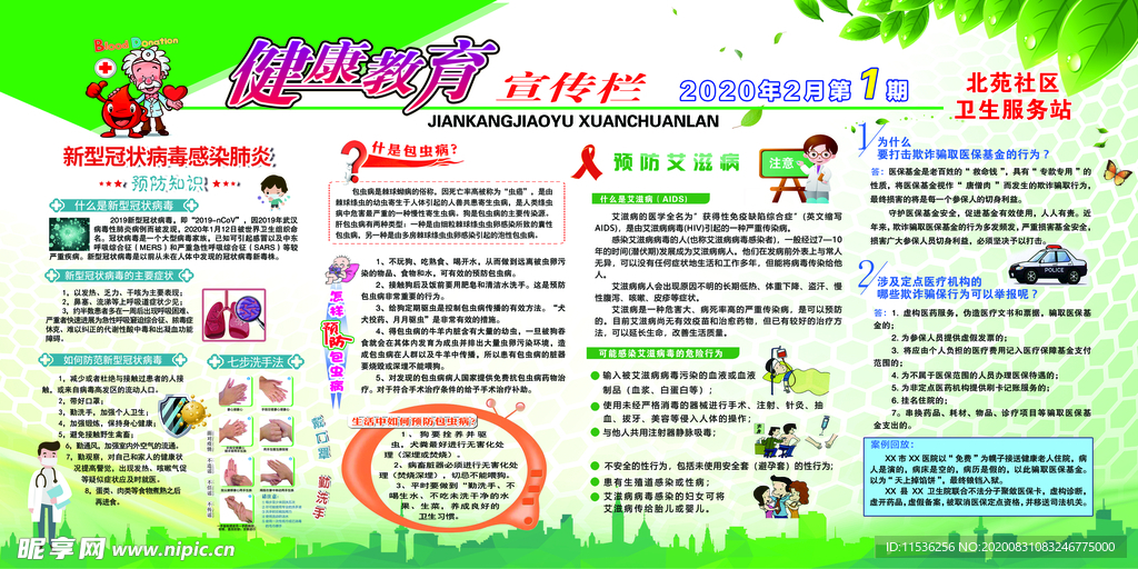 健康教育宣传栏