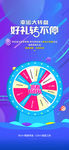 幸运大转盘海报