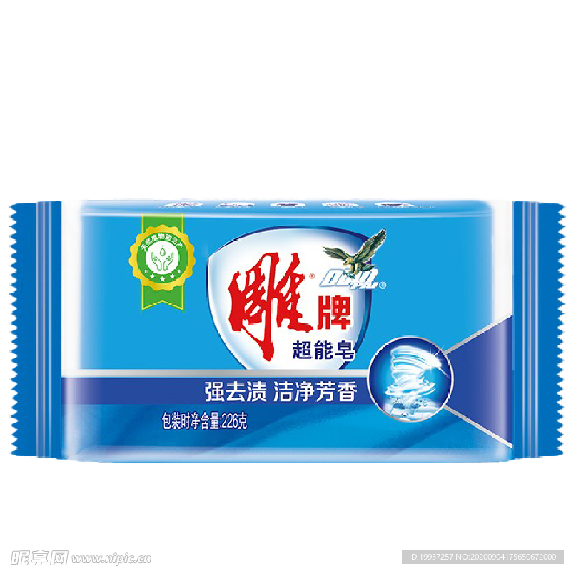 雕牌超能皂226g包装