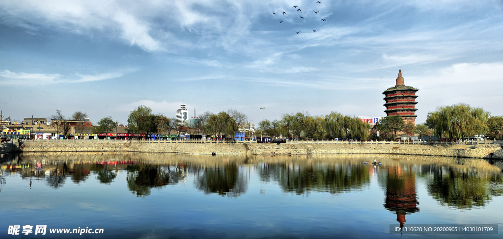 安阳文峰塔全景