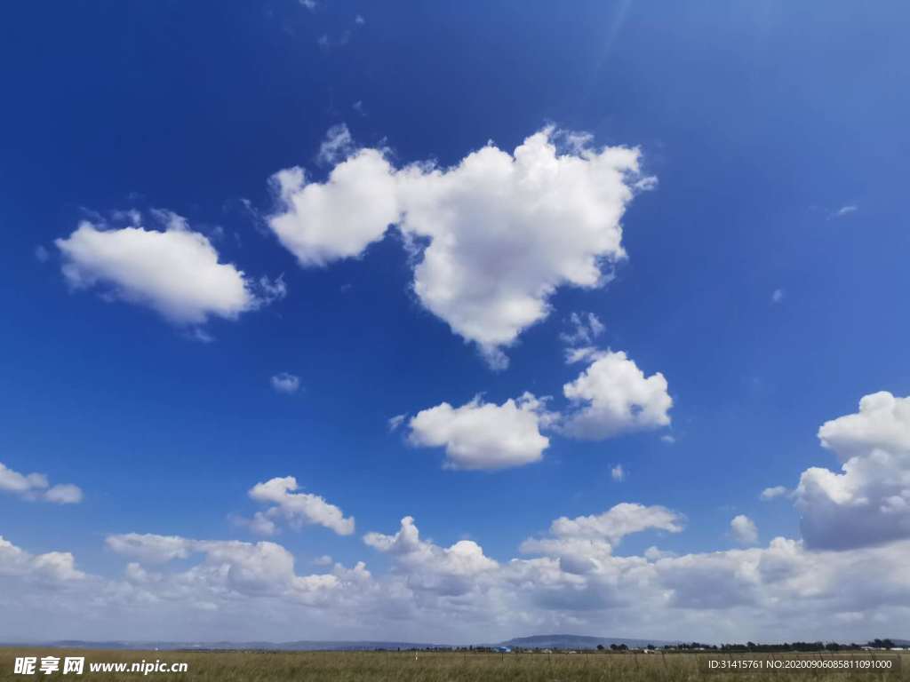 蓝天 白云 大草原