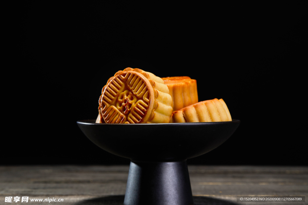 中国风中秋月饼