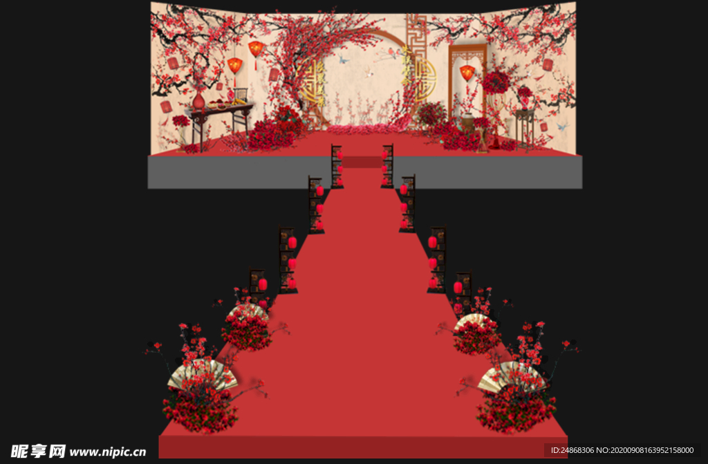 香槟新中式婚礼