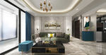 轻奢风格客厅