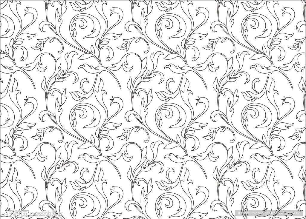 欧式花纹抽象花纹